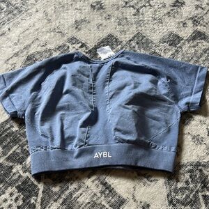 AYBL Blue Cropped Tshirt